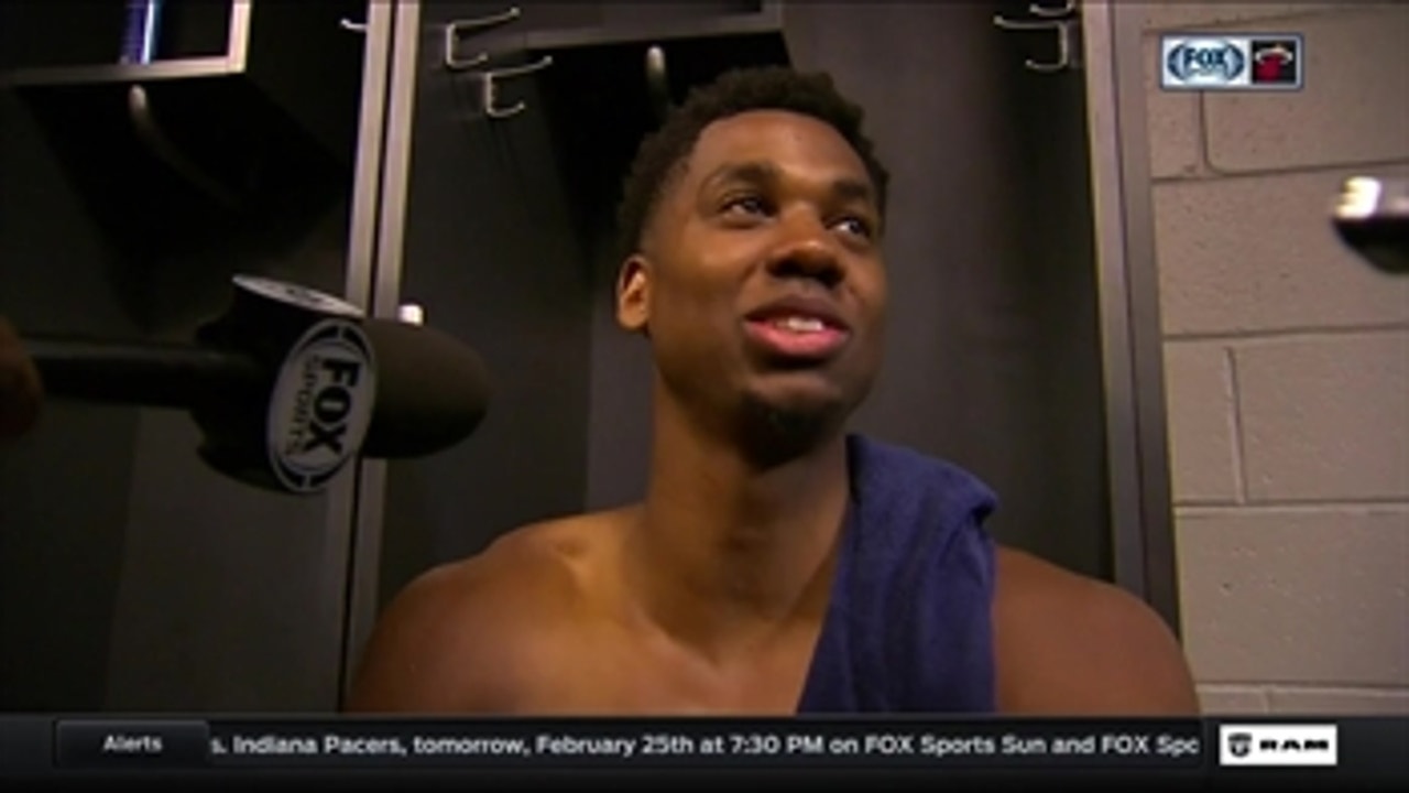 Hassan Whiteside: It was a day for 3-point shooting