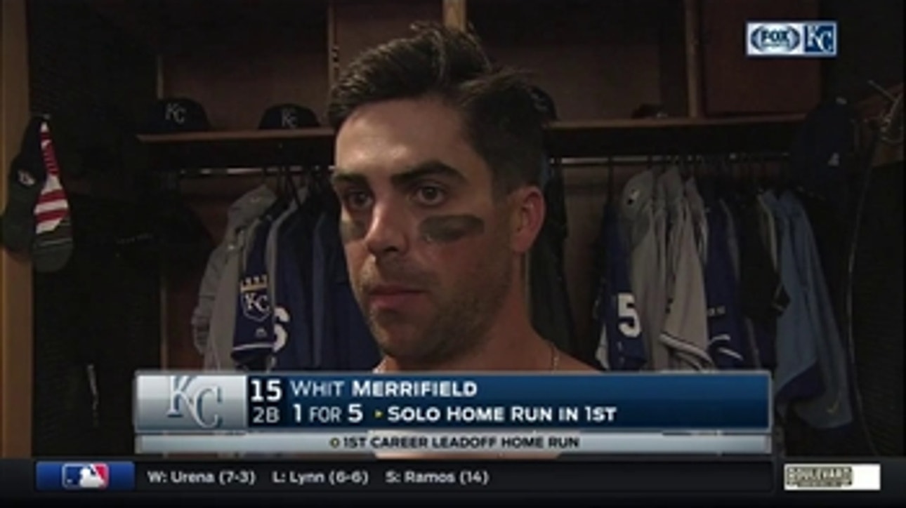 Whit Merrifield: 'We've got a lot of guys swinging the bats well right now'