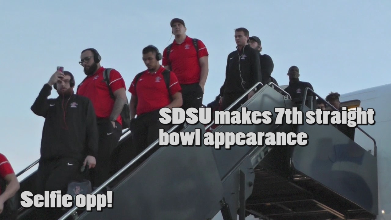 SDSU Aztecs kick off Las Vegas Bowl Week!