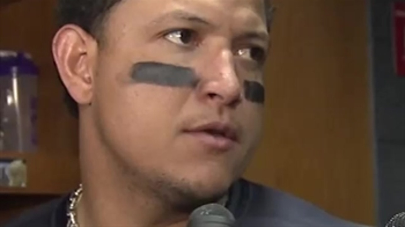 Miguel Cabrera reacts to Orioles ALDS sweep