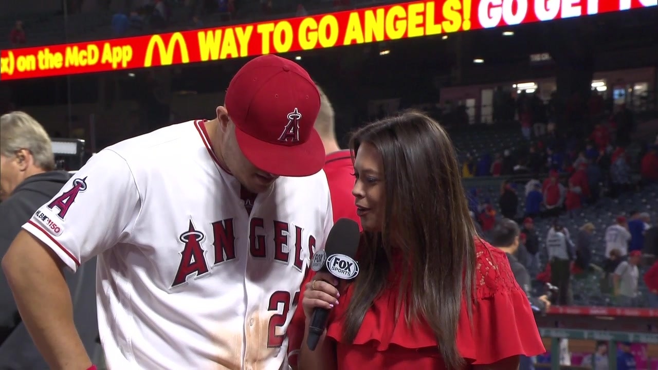 Mike Trout post-game interview