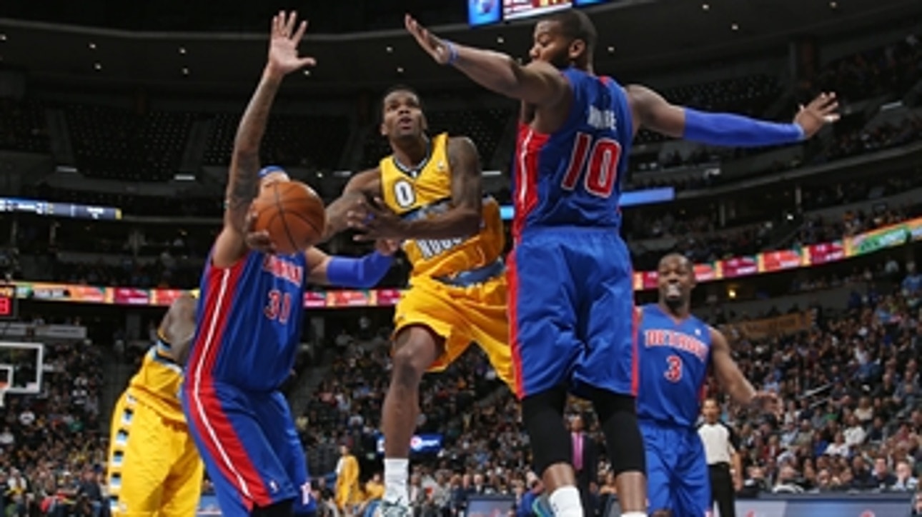 Pistons can't hold off Nuggets