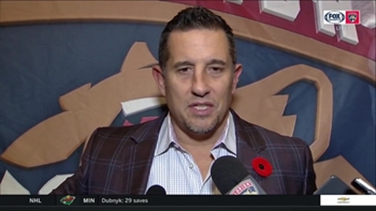 Bob Boughner on changes made after 1st period, riding 4-game win streak into road trip