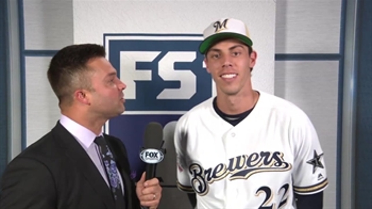 Nick Swisher talks with All-Star Christian Yelich about the Milwaukee Brewers