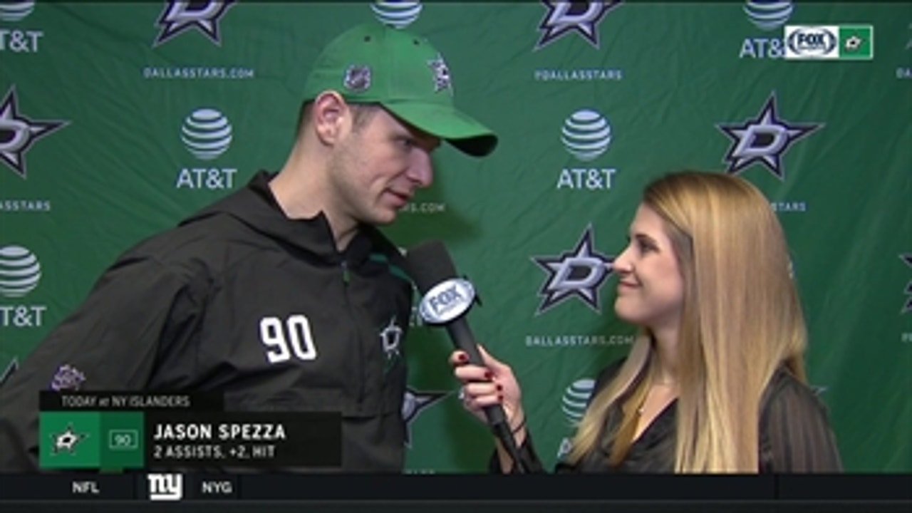 Jason Spezza on 900 career points, win over the Islanders