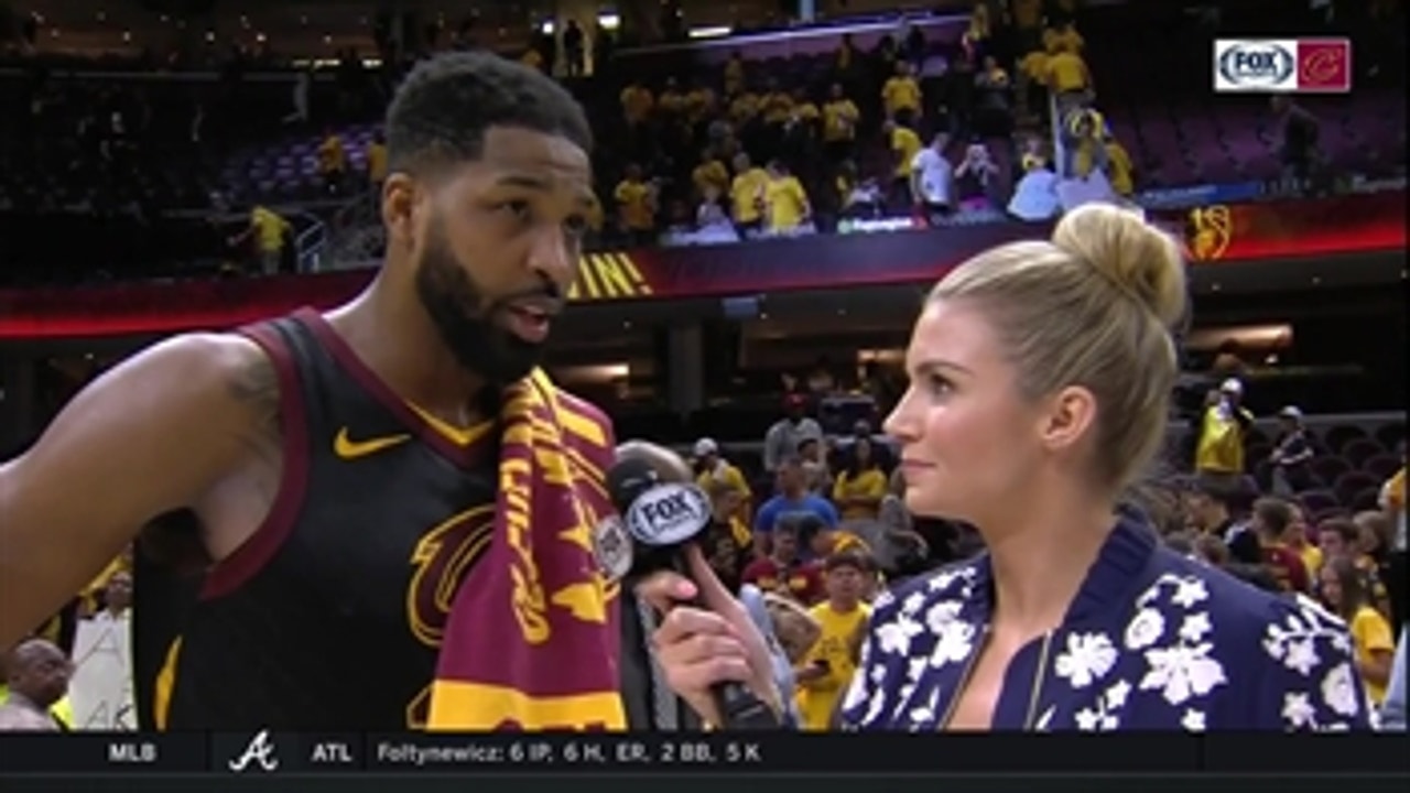 Tristan Thompson got the ultimate sign of respect from LeBron James