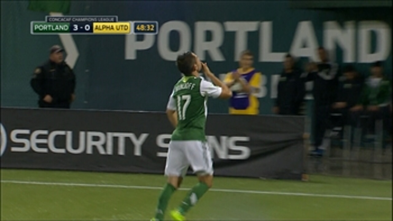 Nanchoff powerful strike puts the Timbers up 3-0