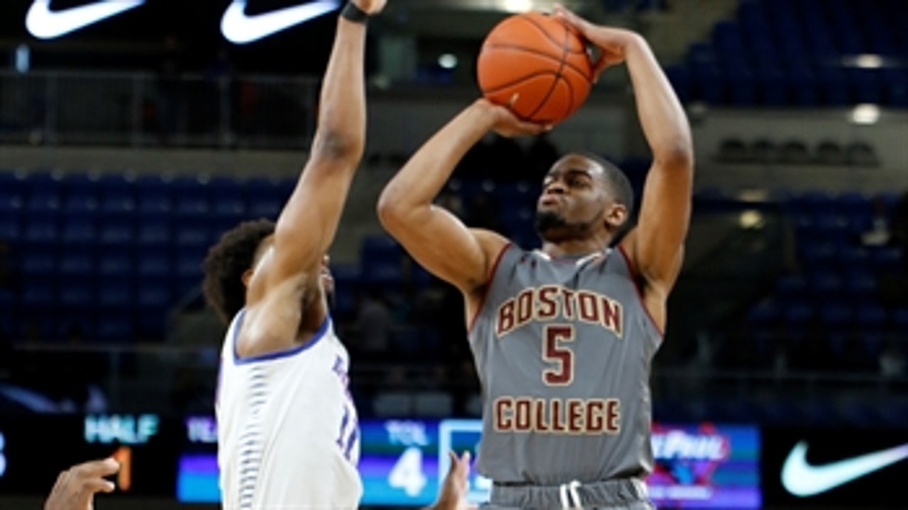 Boston College erases late deficit to beat DePaul 65-62