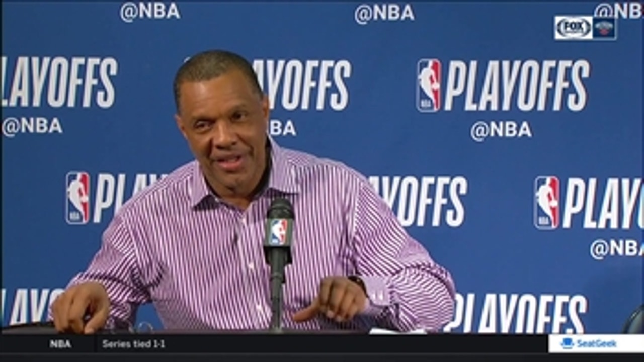 Alvin Gentry Press Conference - Game 4 ' Trail Blazers at Pelicans