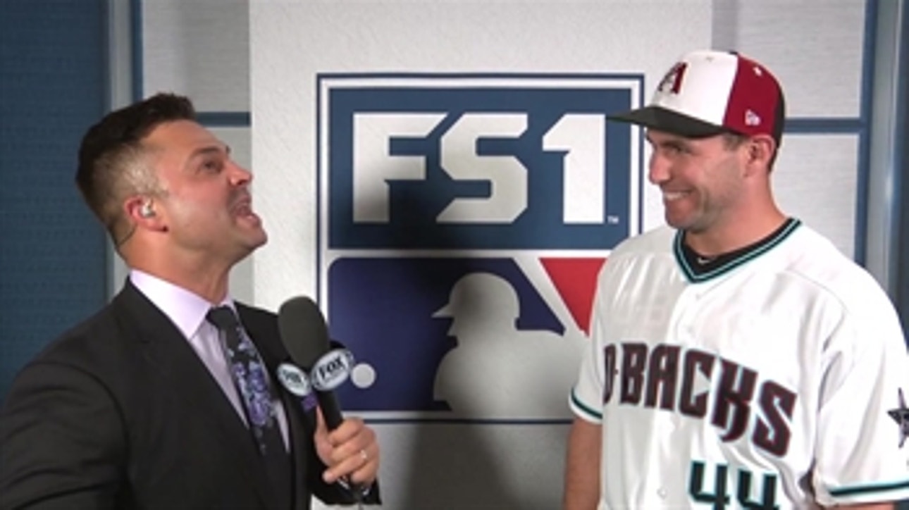 All-Star Paul Goldschmidt hangs out with Nick Swisher