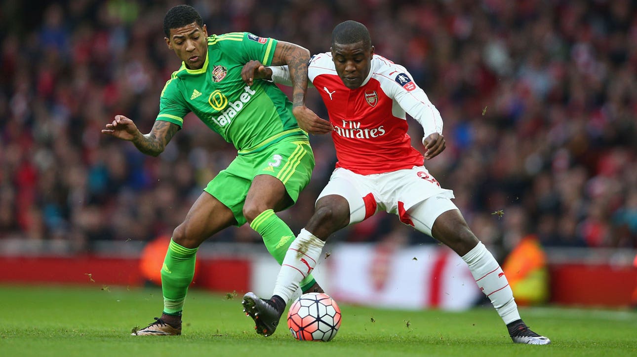 Campbell equalizes 1-1 for Arsenal against Sunderland  ' 2015-16 FA Cup Highlights