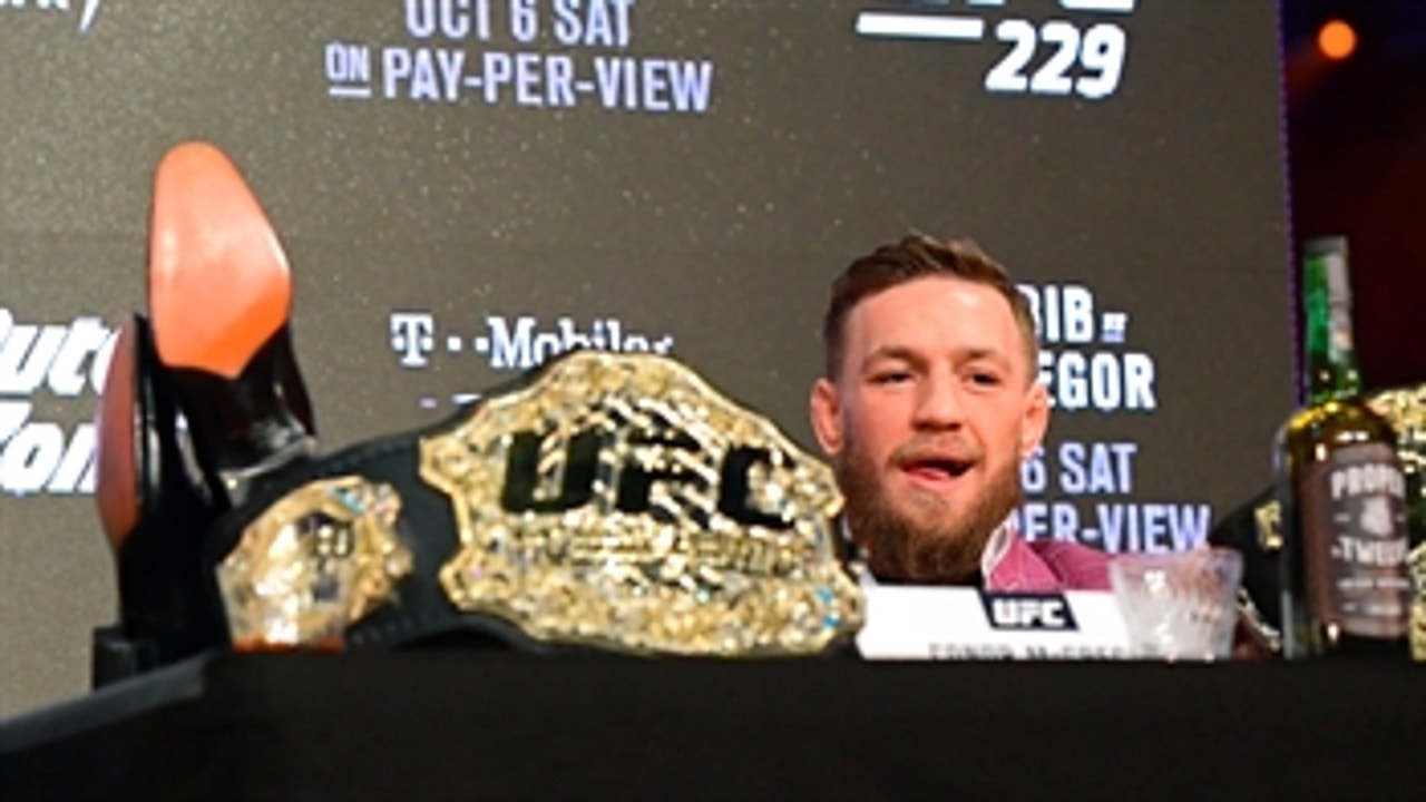Watch Conor McGregor's best press conference moments before UFC 229