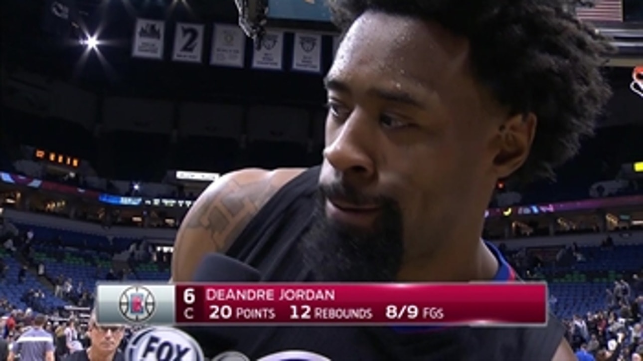 DeAndre Jordan postgame (12/7): Defensively, we locked in on them