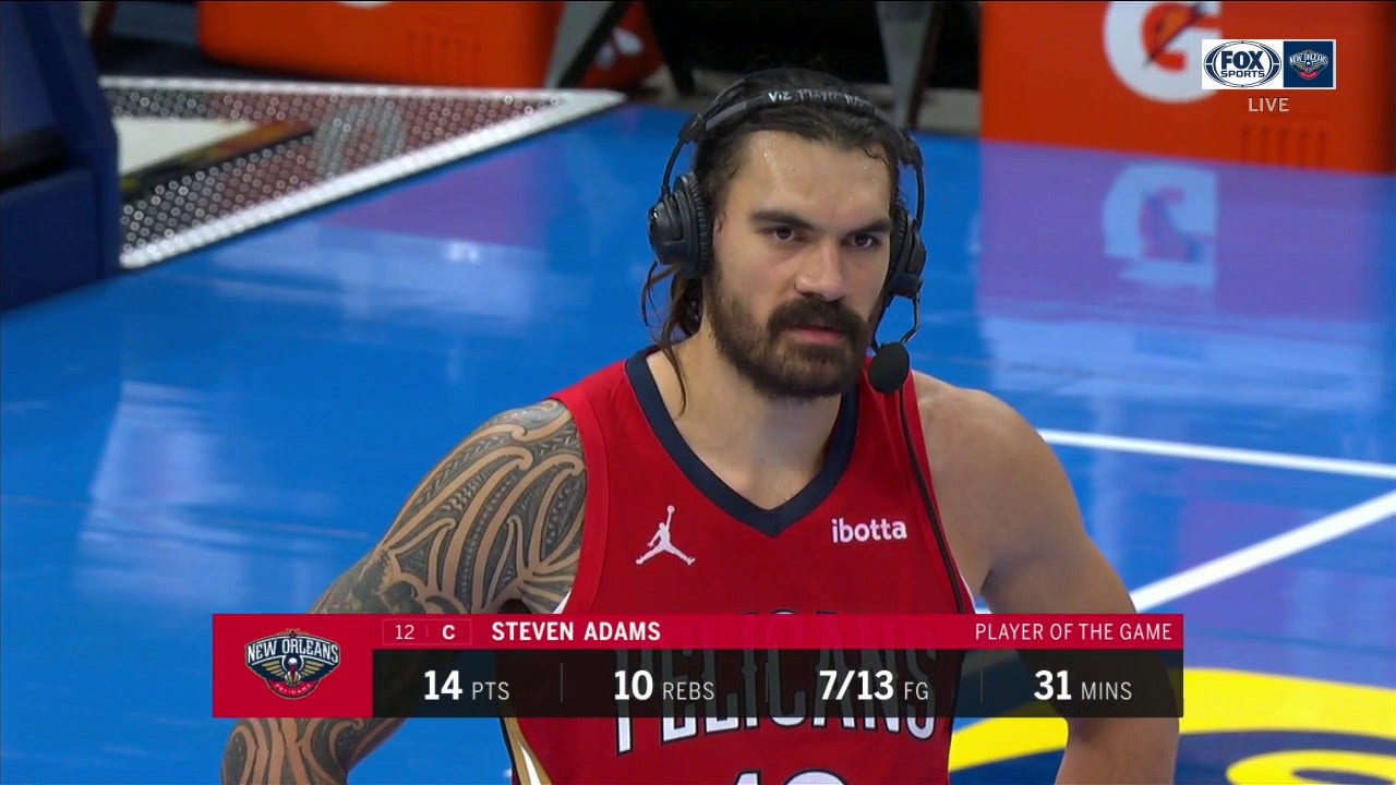 Steven Adams Comes back to OKC, Gets a Win as a Pelican