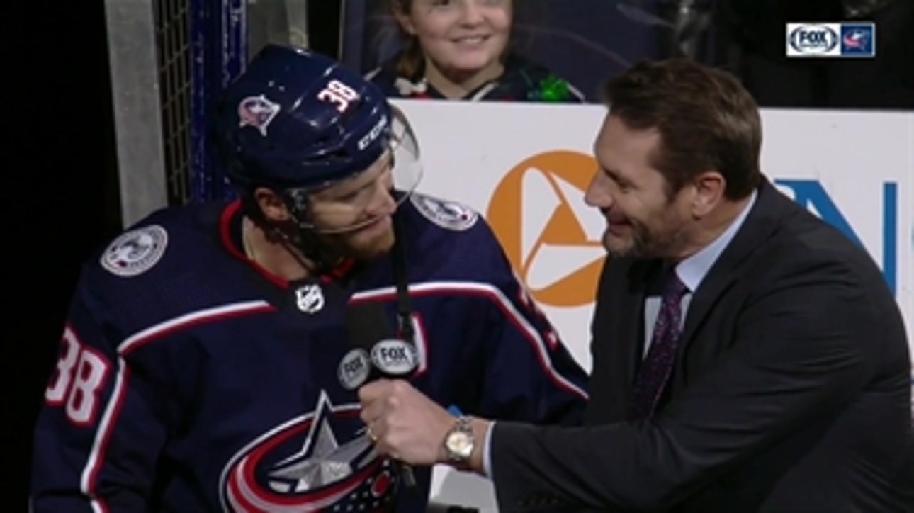 Boone Jenner on first career hat trick, Blue Jackets' second straight impressive home win
