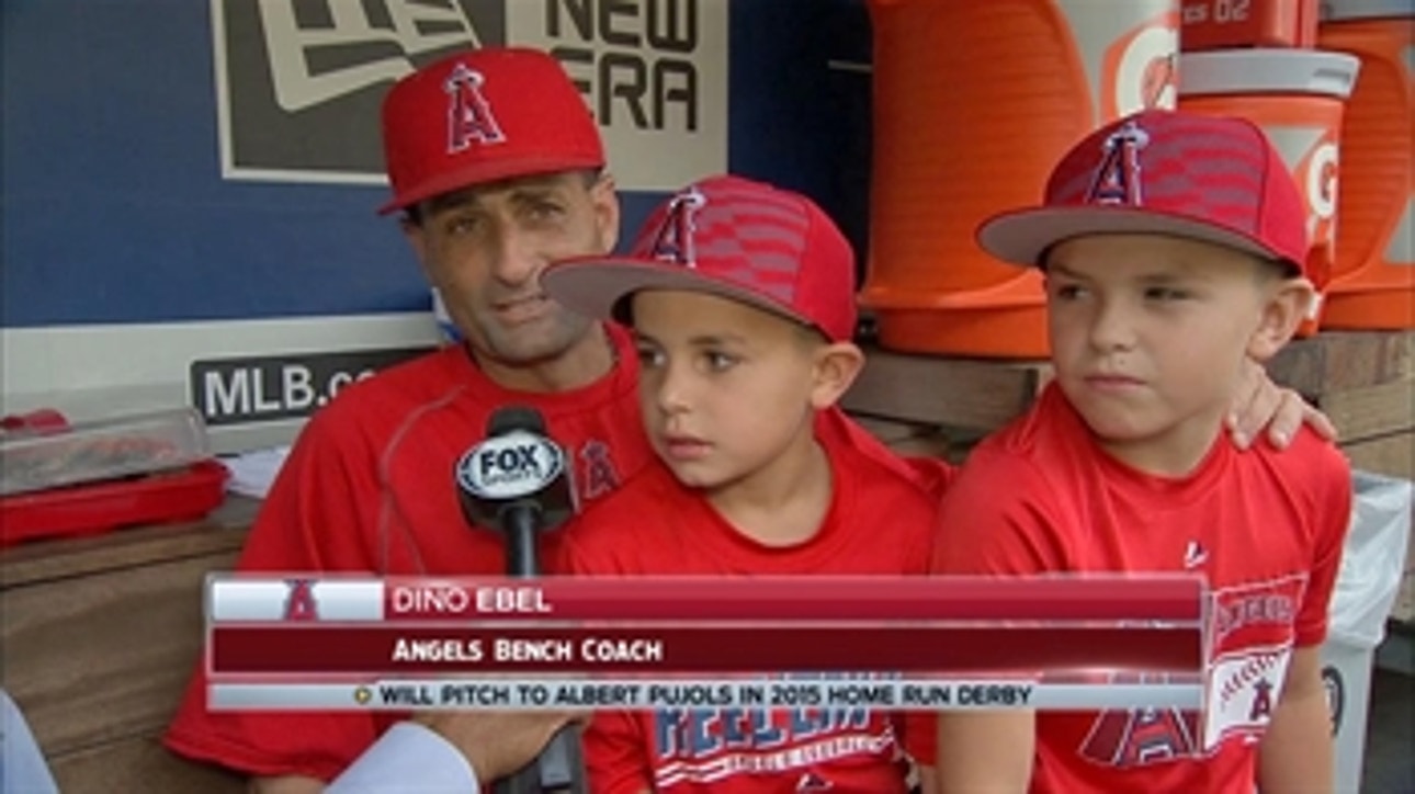 Angels bench coach Ebel heading to Cincinnati to support Pujols in HR Derby