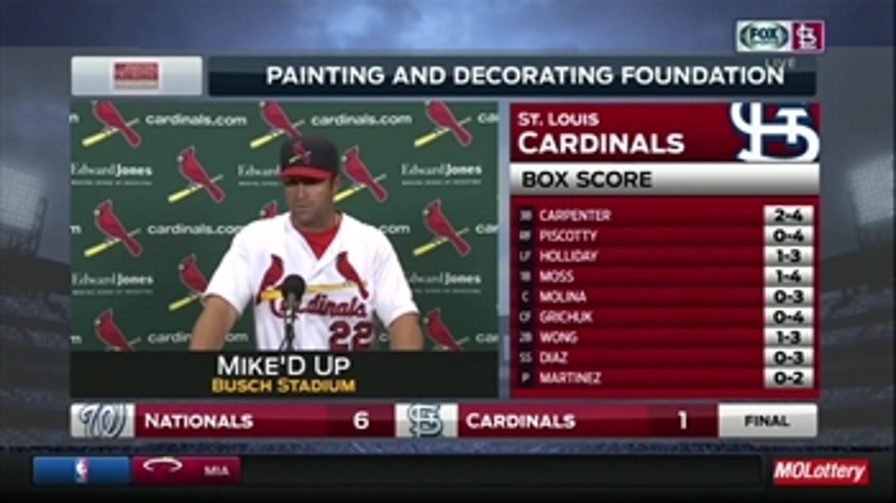 Matheny: Martinez looked great until the seventh
