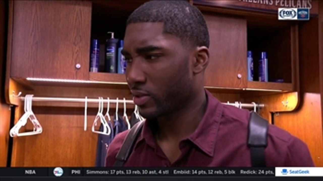 E'Twuan Moore: 'We just kept staying together and coming to fight' | Trail Blazers at Pelicans