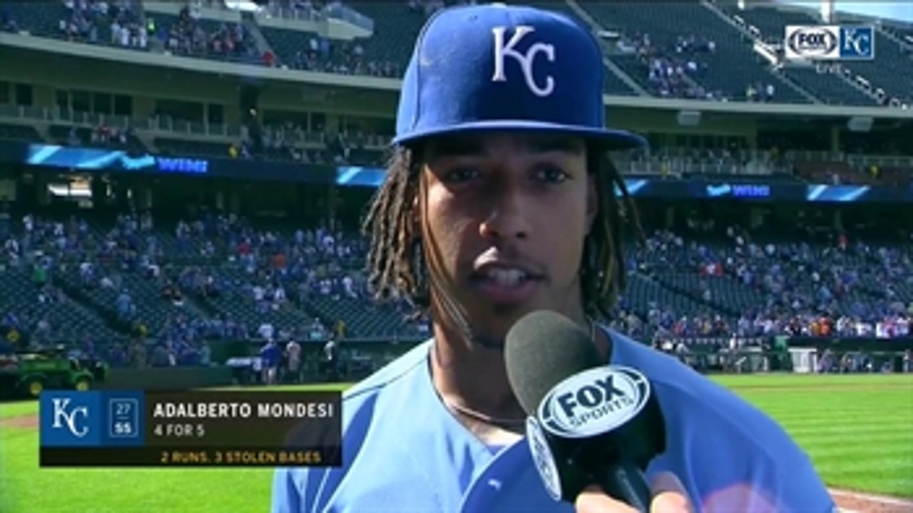 Mondesi: 'Just come out every day, have fun'