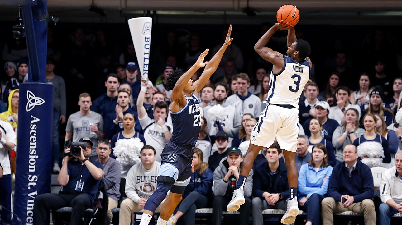 Kamar Balwin sinks buzzer beater lifting No. 19 Butler past No. 10 Villanova