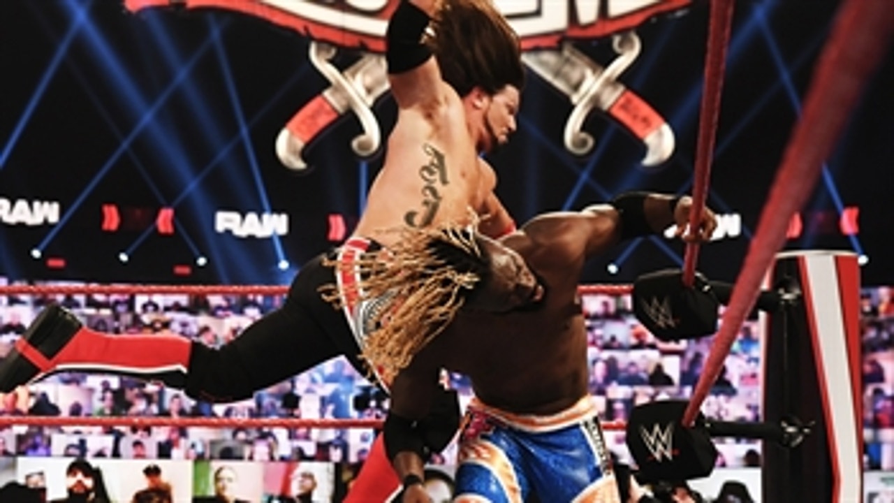 Kofi Kingston vs. AJ Styles - Gauntlet Match: Raw, Feb. 15, 2021