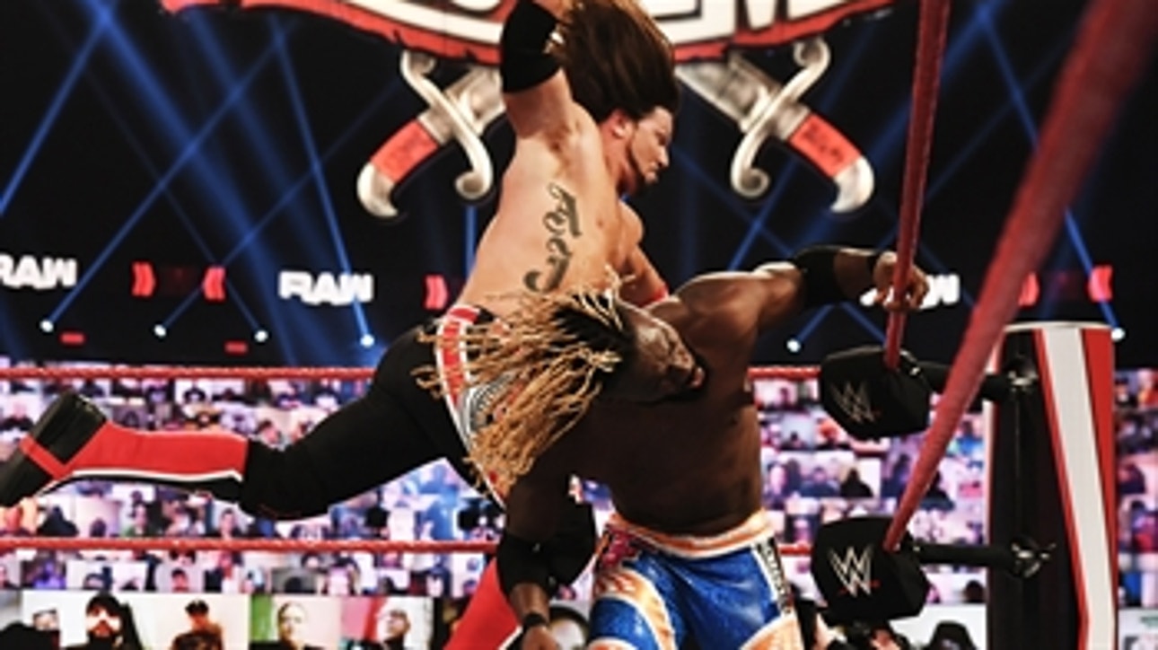 Kofi Kingston vs. AJ Styles - Gauntlet Match: Raw, Feb. 15, 2021