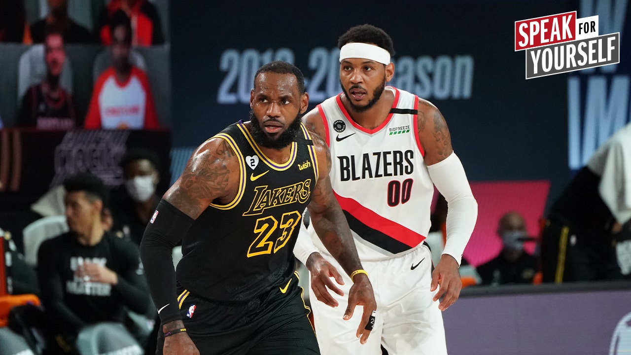 Ric Bucher reacts to Carmelo Anthony joining LeBron's Lakers, questions L.A.'s durability I SPEAK FOR YOURSELF