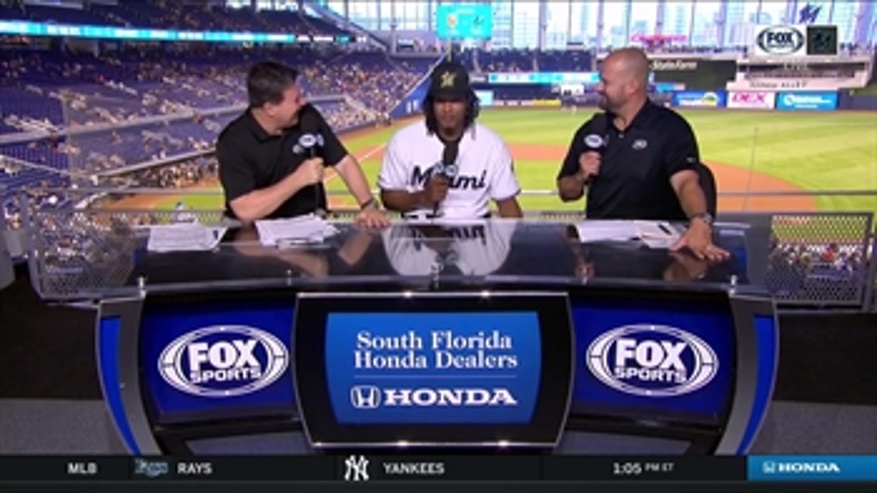 Jose Urena joins the desk to talk about his play, what he does when he's away from the ballpark