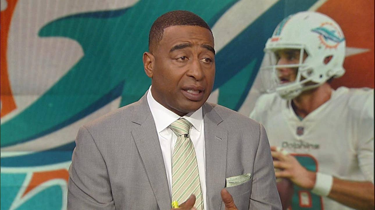 Cris Carter and Nick Wright react to Deshaun Watson's 5 TD night on TNF ' NFL ' FIRST THINGS FIRST