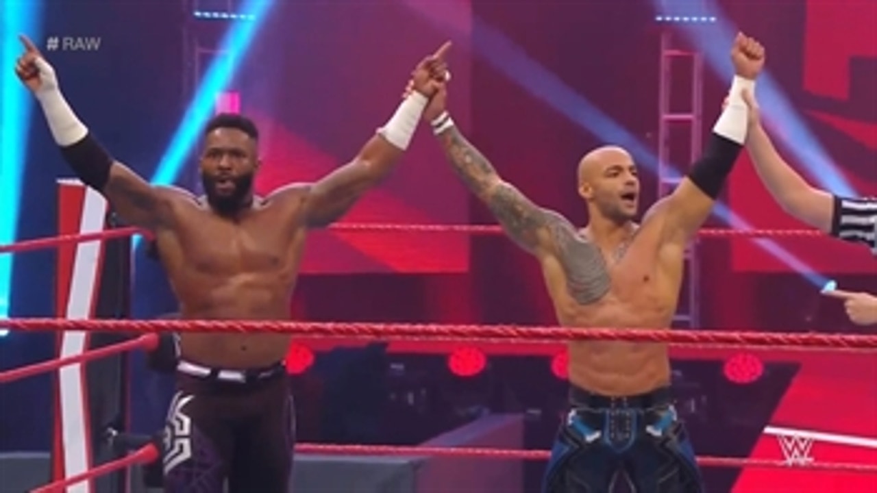 Ricochet and Cedric Alexander defeat NXT's Danny Burch and Oney Lorcan