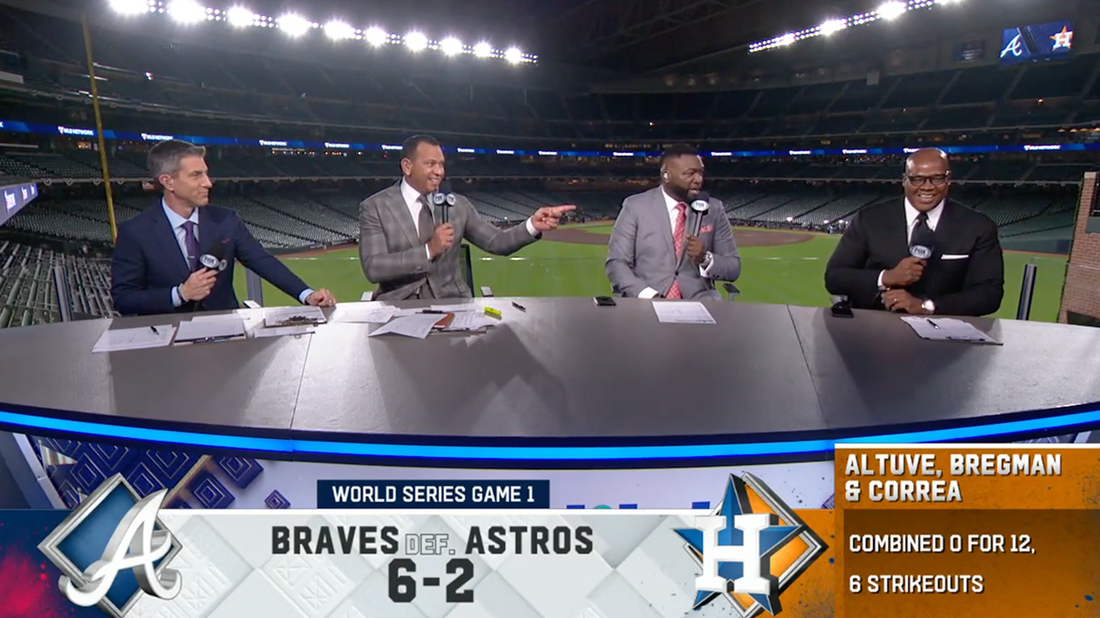 'This was a quiet ballpark' - the 'MLB on FOX' crew analyzes Braves' aggression in Game 1 win over Astros
