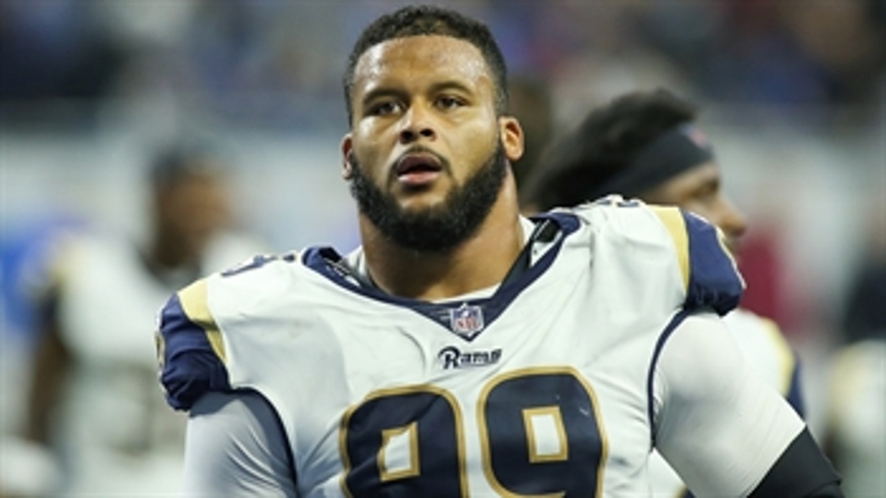 Colin Cowherd on why comparing Aaron Donald to MJ isn't logical due to NBA players' impact