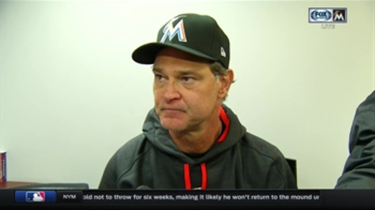 Don Mattingly discusses injuries and a solid win over the Mets