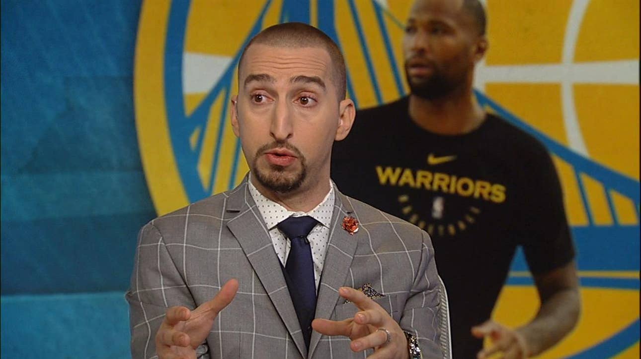 Nick Wright analyzes how DeMarcus Cousins will impact the Warriors ' NBA ' FIRST THINGS FIRST