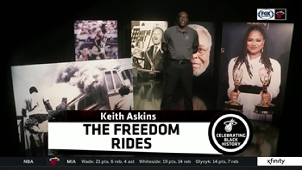Black History Month: Miami Heat's Keith Askins on the Freedom Riders