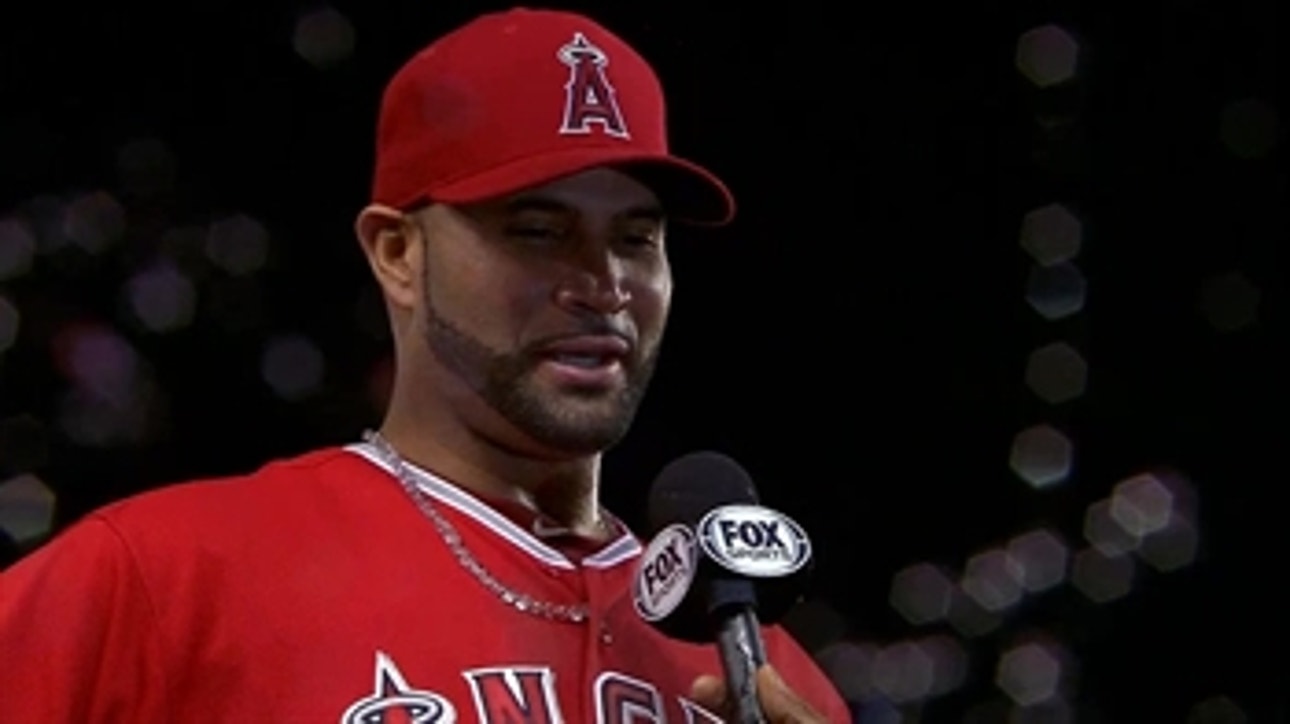 Pujols: 'I had a feeling it was going to be a special night'