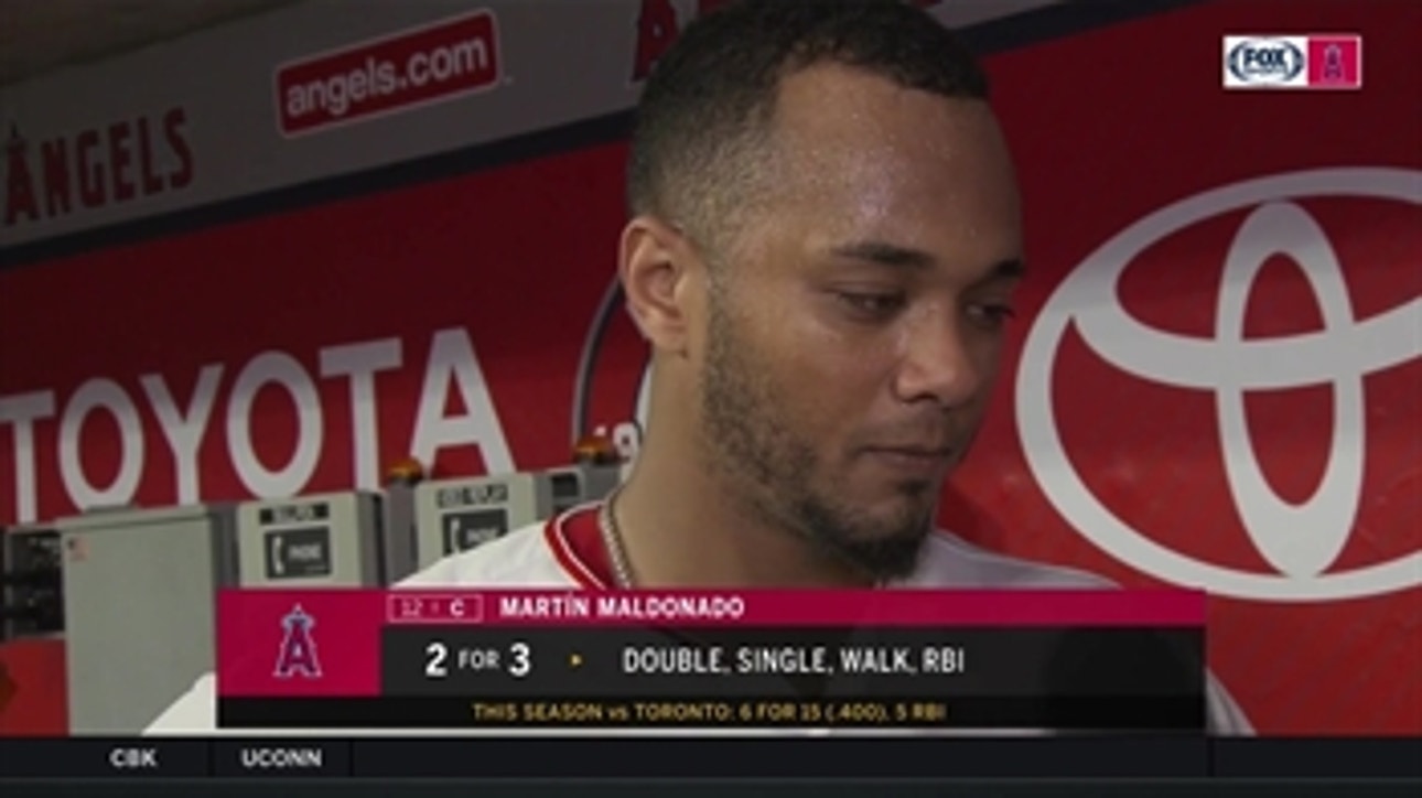 Martin Maldonado on Angels playing through injuries: 'Every guy needs to step up'