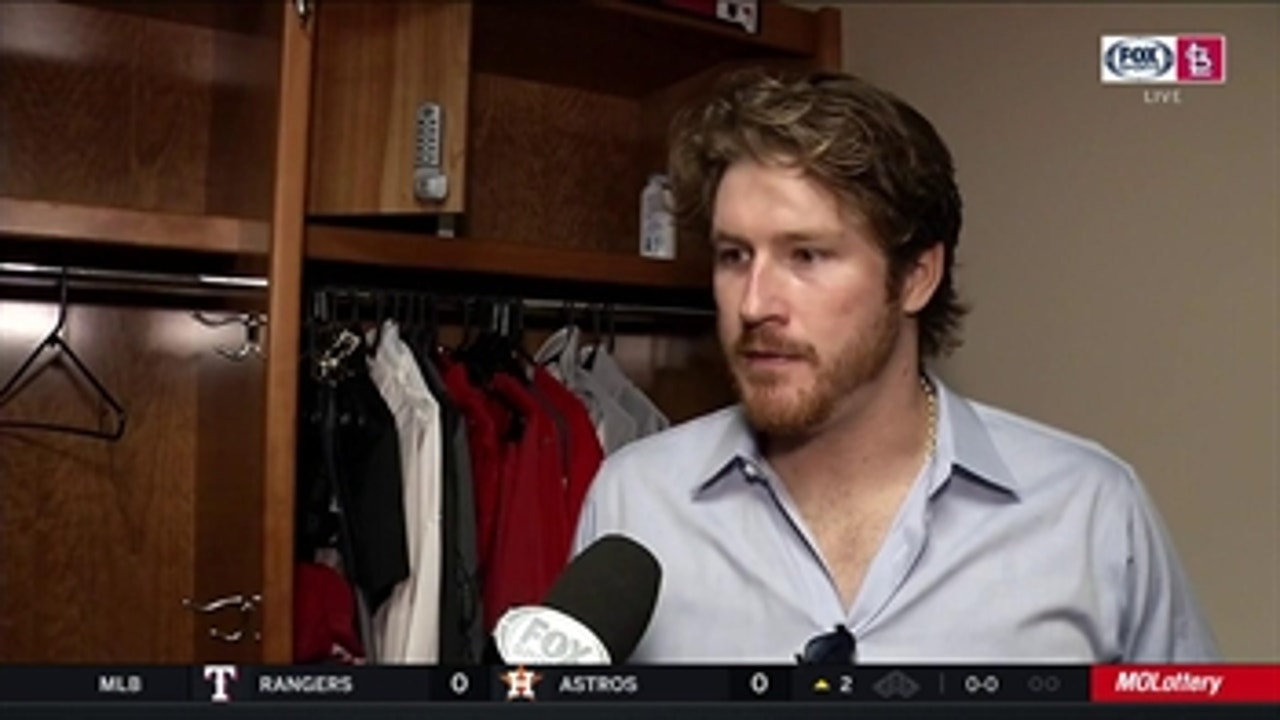Miles Mikolas says his curveball 'lets me get away with a few mistakes'