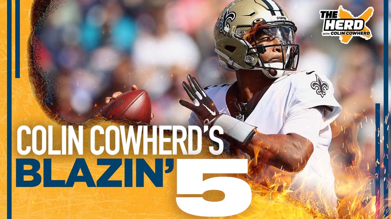 Blazin' 5: Colin Cowherd's picks for Week 4 of the 2021 NFL season I THE HERD