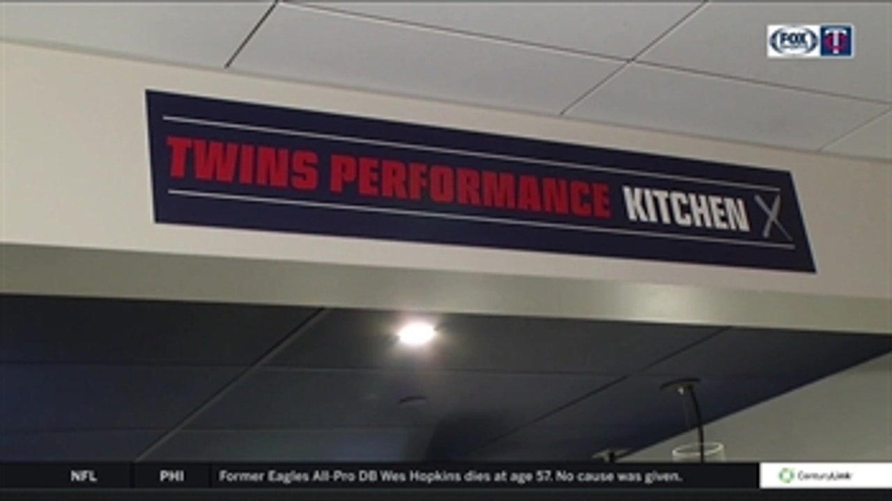 Go inside the Twins Performance Kitchen