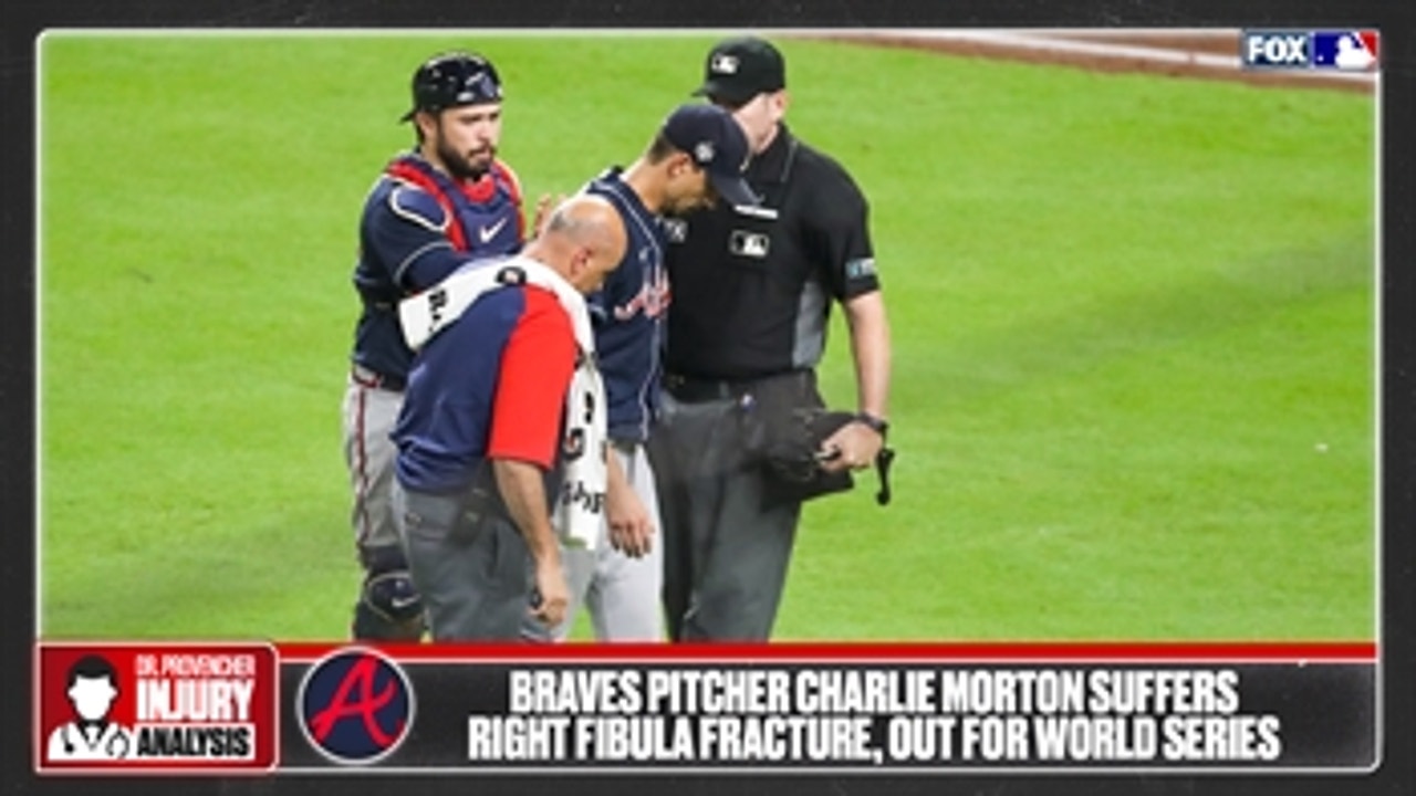 Dr. Matt predicts Charlie Morton's prognosis for next season after injury in Game 1 of World Series