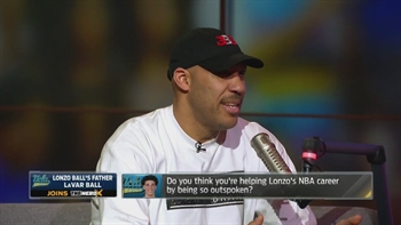 LaVar Ball  in studio to talk Lonzo Ball's NBA future and more ' THE HERD (FULL INTERVIEW)