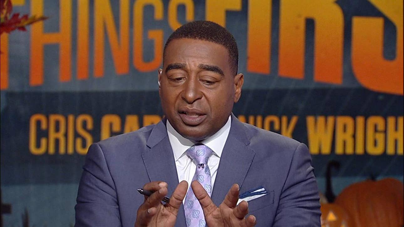 Cris Carter reacts to Deshaun Watson's Week 8 performance against the Seahawks  ' FIRST THINGS FIRST