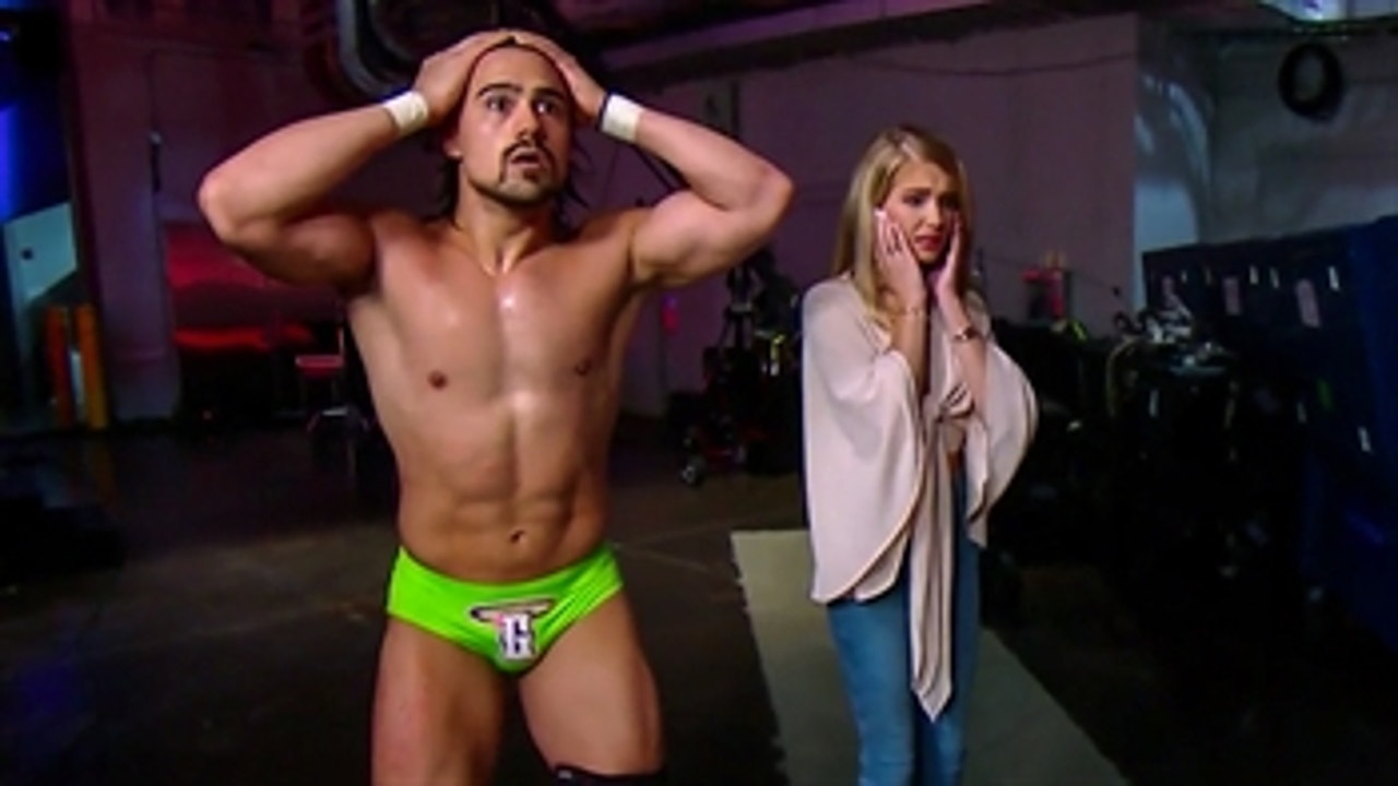 Angel Garza runs from RETRIBUTION: Raw, Aug. 31, 2020