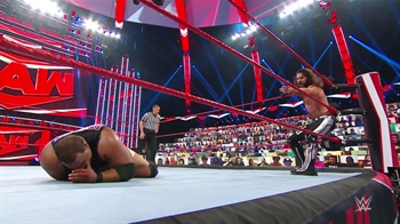 Keith Lee vs. Seth Rollins vs. Randy Orton – Winner Faces WWE Champion Drew McIntyre at WWE Clash of Champions: Raw, Aug. 31, 2020