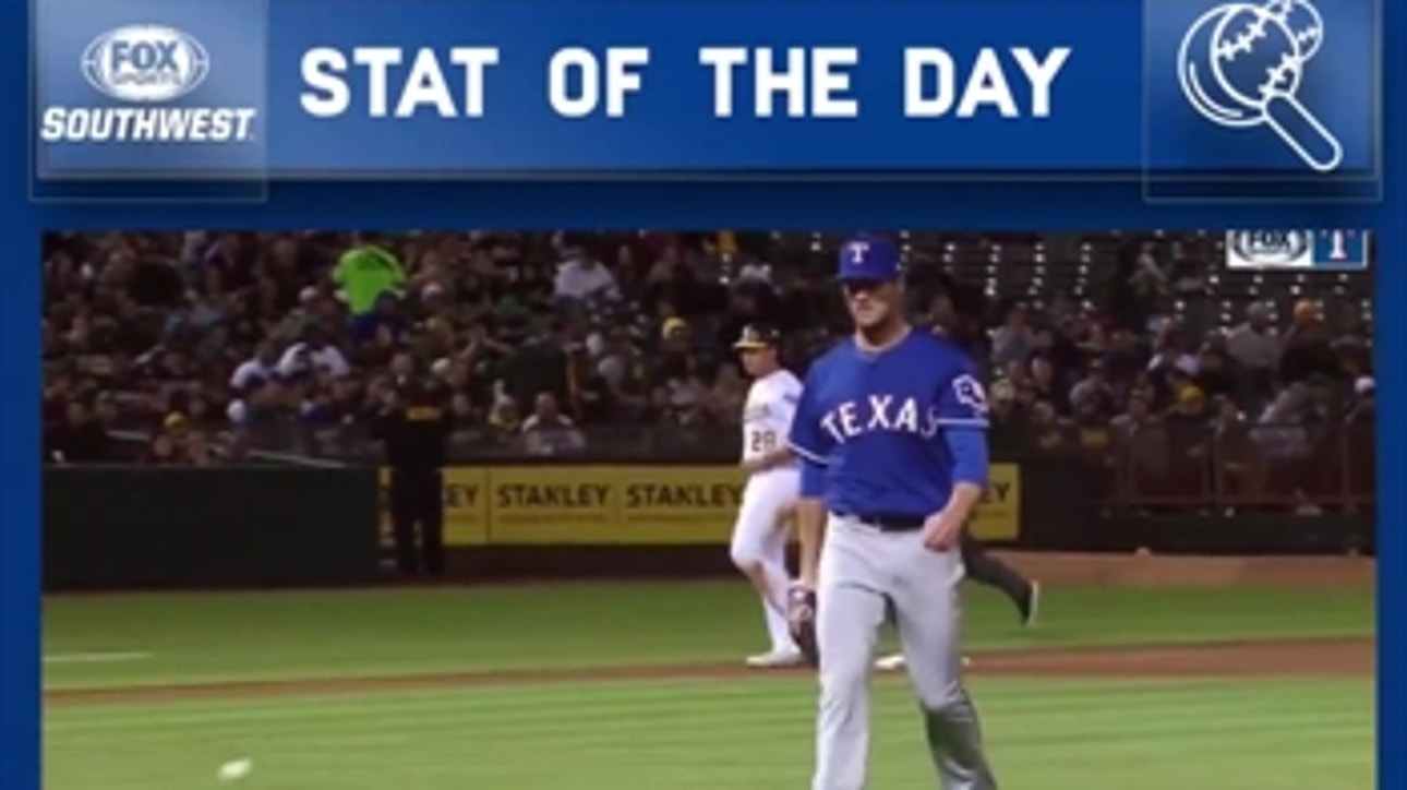 Cole Hamels stirkes out 11 A's in Tuesday night's Rangers win