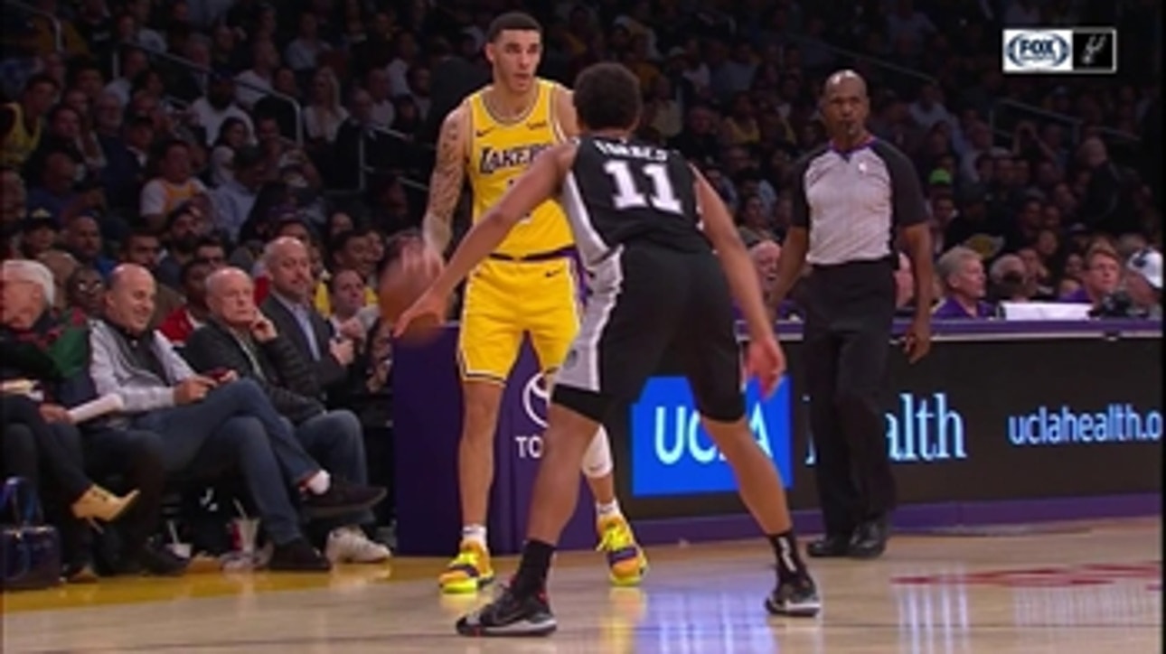 HIGHLIGHTS: LeBron James dunk, And 1 ' San Antonio Spurs at LA Lakers