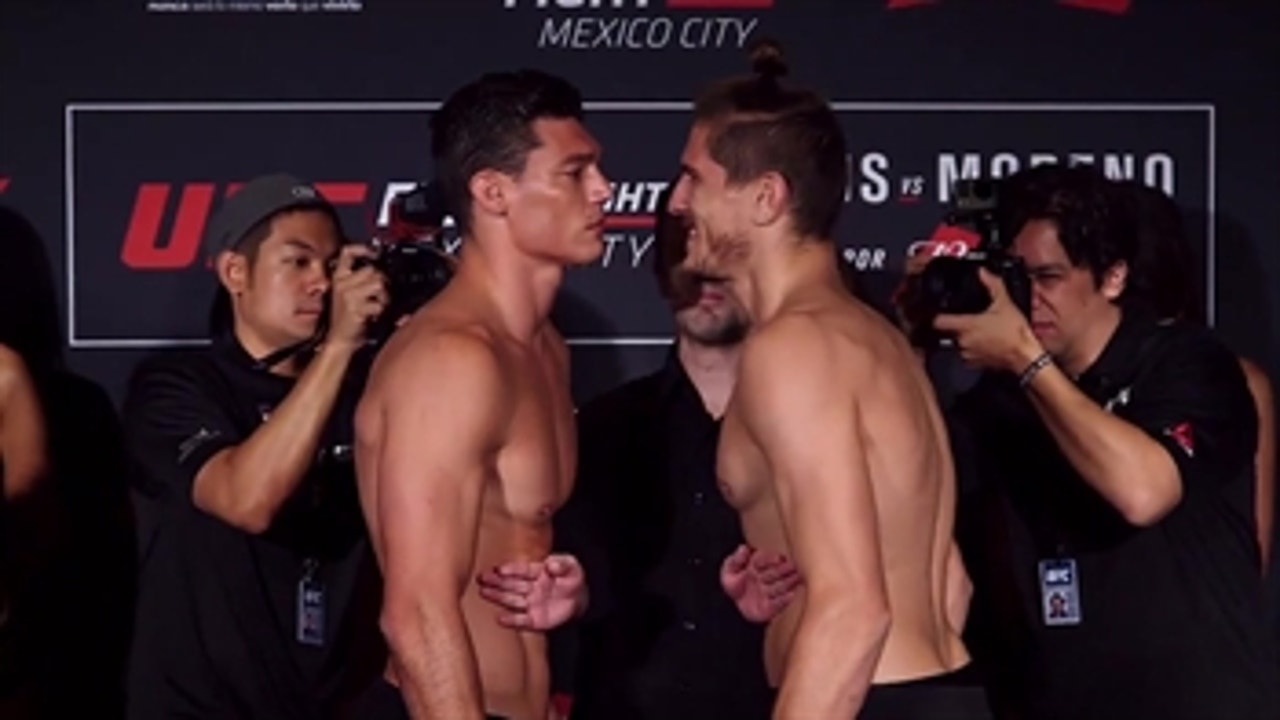 Niko Price vs. Alan Jouban ' Weigh-In ' UFC Fight Night