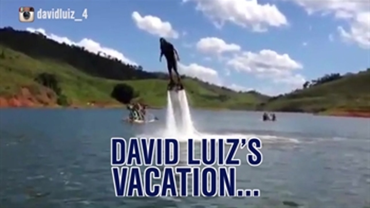 David Luiz's vacation fail made us laugh