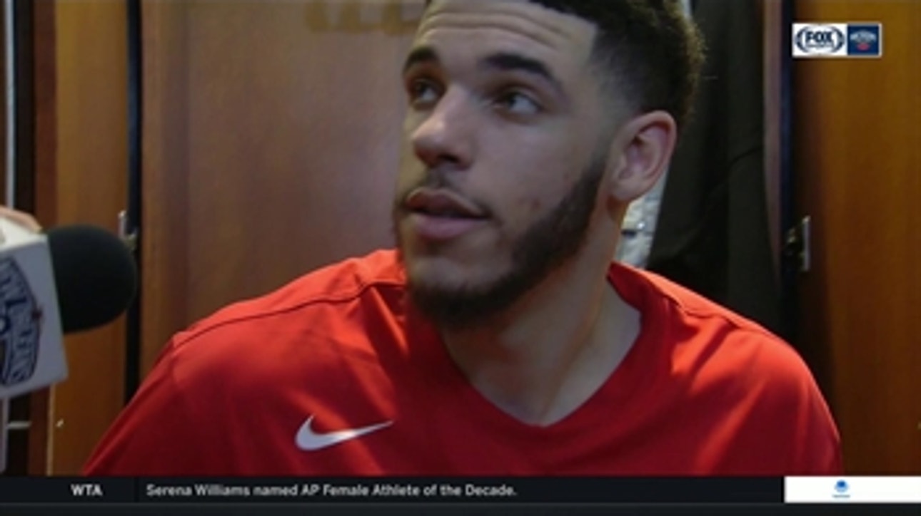 Lonzo Ball on win over Pacers